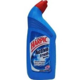 HARPIC ACTIVE CLEANING GEL MARINE 500ml, DISINFECTANT,STAIN REMOVER, FRESH FRAGRANCE, KILLS 99.9% OF GERMS, HIGH QUAITY, BLUE