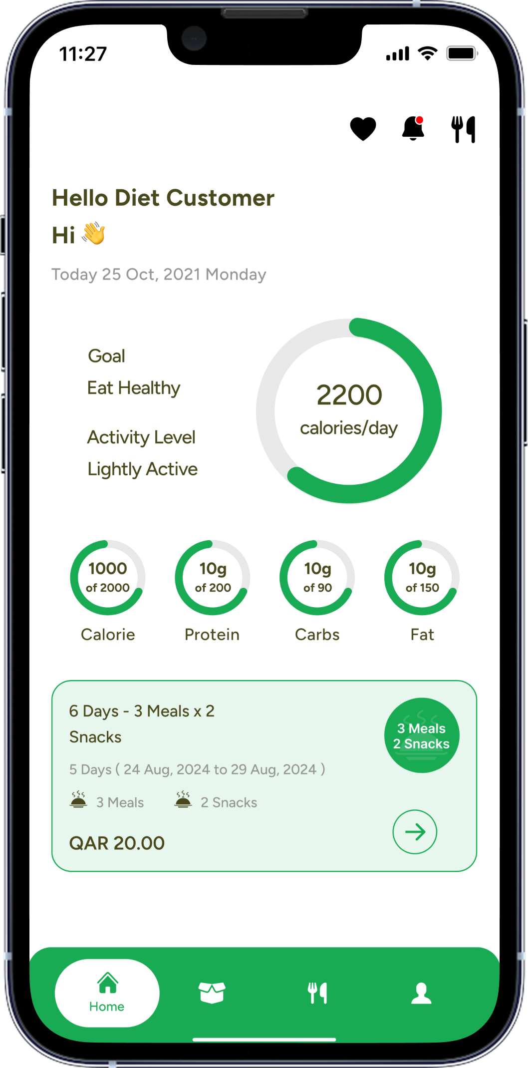WZN app screenshot