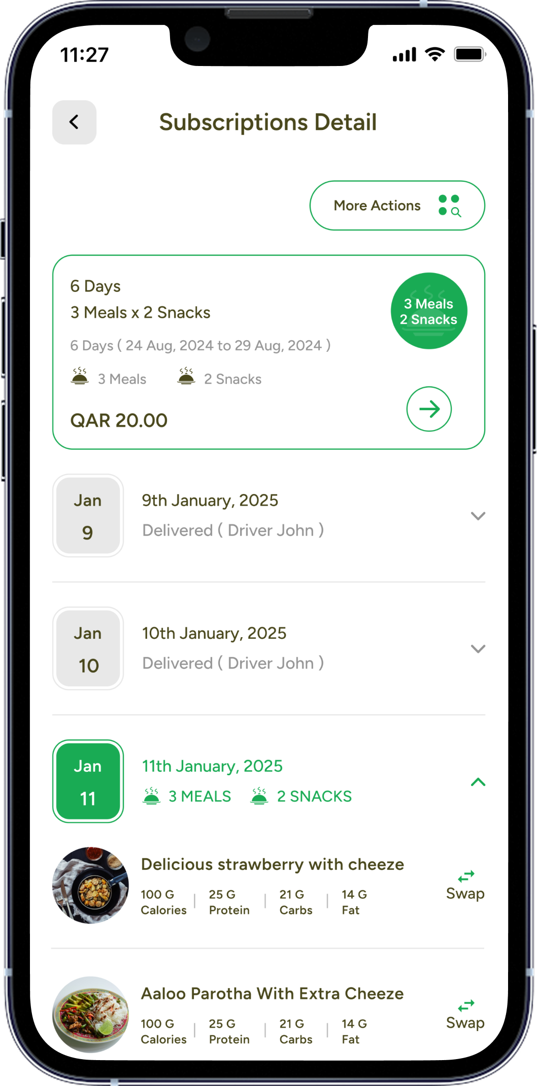 WZN app screenshot