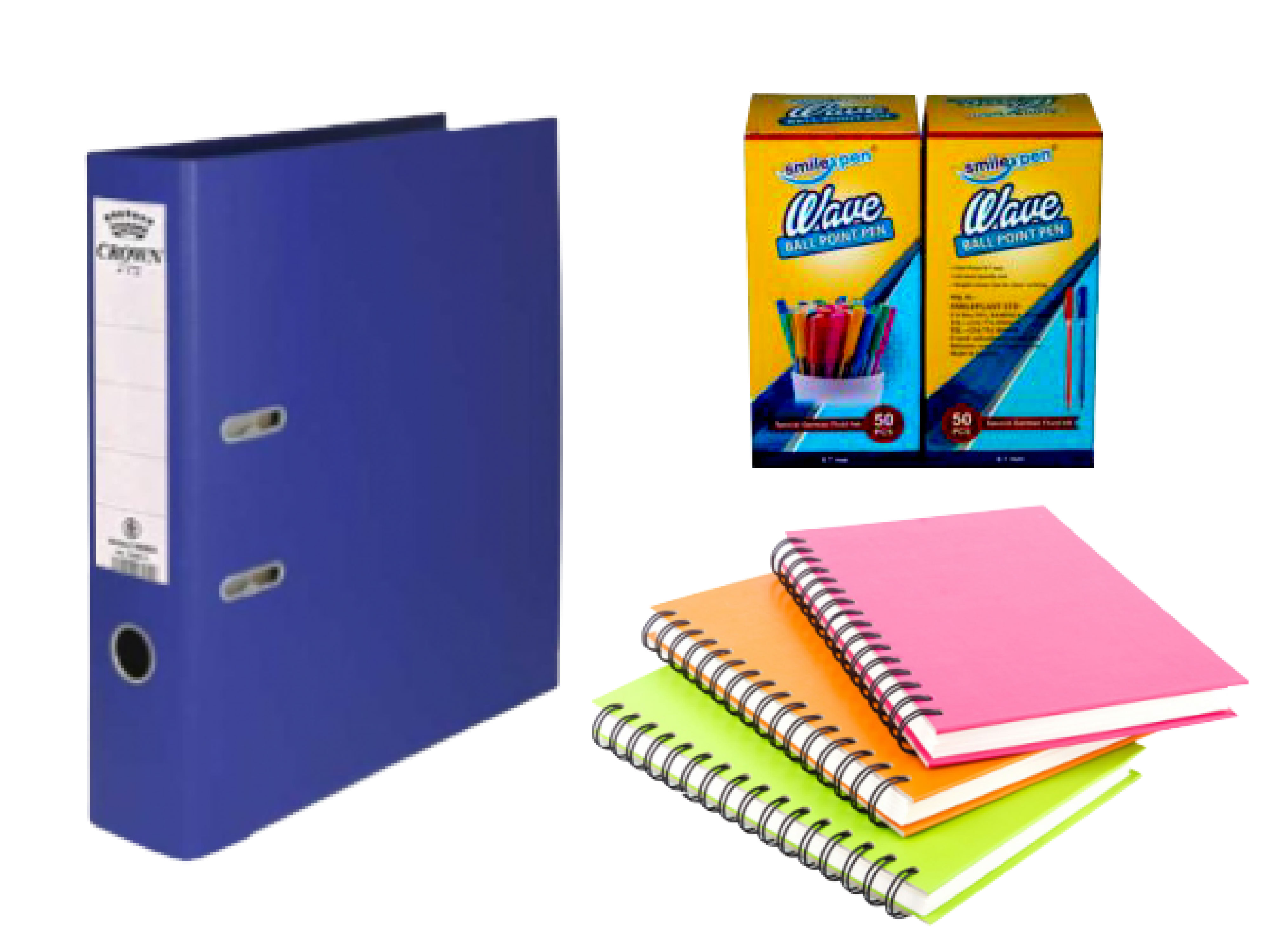 A5　SPIRAL　POINT　Logistics　BOX　Scholastic　BALL　WAVE　FOLDER,SMILE　AND　Materials　A　Digital　PENS　NOTEBOOK　eMoolo　PLASTIC