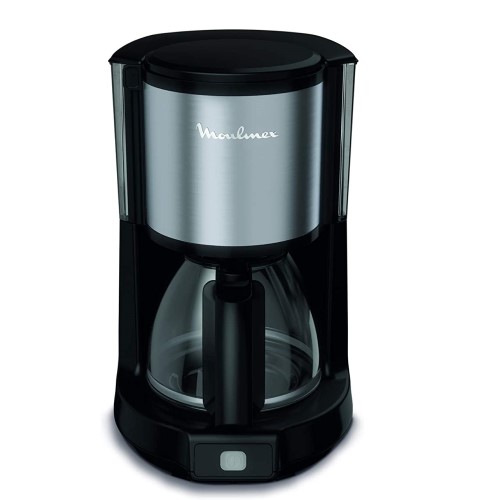 eMoolo Digital Logistics > Electronic Home Appliances > MOULINEX SUBITO  COFFEE MACHINE FG370827, 1.25L, 1000W, AUTO-OFF, REMOVABLE SWIVEL FILTER  HOLDER, 30-MINUTE KEEP-WARM FUNCTION, ANTI DRIP, STAINLESS STEEL- BLACK