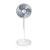 TEFAL FLOOR STAND FAN,1.5m POWER CABLE, POWERFUL COOLING, QUIET, AUTOMATIC OCILLIATION, ADJUSTABLE HEIGHT, WHITE, BY TEFAL