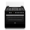 GAS - ELECTRIC COOKER F9422 , 4 GAS AND 2 ELECTRIC PLATES, 90x60cm, AUTO IGNITION, ELECTRIC OVEN, GRILL, ROTISSERIE, METALLIC LID COVER BY SIMFER