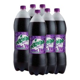 MIRINDA FRUITY 2L, CARTON OF 6 BOTTLES, BOLD AND SWEET FLAVOR, COLA TASTE, CONTAINS CAFFEINE, CONVENIENTLY PACKAGED, BY PEPSI