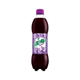 MIRINDA FRUITY 500ml BOTTLES, CARTON OF 12 BOTTLES, BOLD AND SWEET FLAVOR, COLA TASTE, CONTAINS CAFFEINE, CONVENIENTLY PACKAGED, BY PEPSI