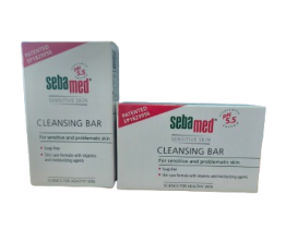 SEBAMED CLEAR FACE CLEANSING BAR 100G, UNSCENTED, DERMATOLOGIST TESTED, NORMAL TO OILY SKIN, EFFECTIVE
