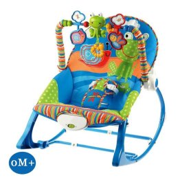 INFANT TO TODDLER ROCKER, CHAIR BOUNCER, DETACHABLE TOYS, STRONG, COMFORTABLE, MULTI COLOR