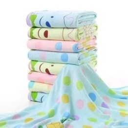 BABY TOWEL, SOFT, ABSORBENT,  LIGHT WEIGHT, DURABLE, WARM, COTTON
