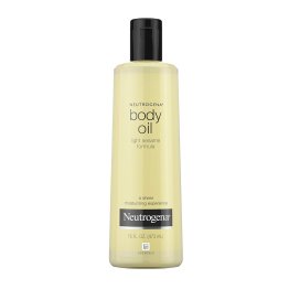 NEUTROGENA LIGHTWEIGHT BODY OIL 473ML, INSTANT HYDRATION, NOURISHES SKIN, LEAVES SKIN WITH A RADIANT, HEALTHY LOOKING GLOW, YELLOW
