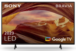 SONY 85" BRAVIA SMART ANDROID TV, KD85X80L, HDR, 4K PROCESSOR X1, 4K X-REALITY PRO, 0.5W POWER, GOOGLE TV, HDMI AND USB CONNECTIVITY, BLACK