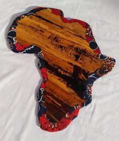 MAP OF AFRICA WALL HANGING