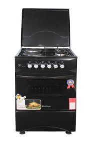 GAS-ELECTRIC COOKER AND OVEN, C5022E – B 50x50cm, 2 GAS BURNERS,2 ELECTRIC PLATES WITH ELECTRIC OVEN,GREY BY BLUEFLAME