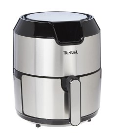 TEFAL OIL-LESS FRYER, EASY FRY DELUXE EXTRA LARGE EY401D27, 4.2 LITRE CAPACITY, 1500 POWER, LED DISPLAY, EIGHT COOKING PROGRAMS-SILVER