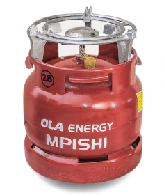 OLA ENERGY LPG GAS 6KG  CYLINDER REFILL,RELIABLE,ENVIROMENTAL FRIENDLY,TRANSPORTABLE,WELL SEALED,RED