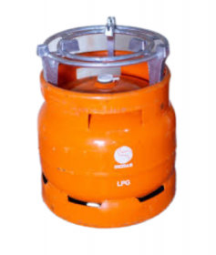 MOGAS GAS,6KG,SET OF 3 EQUIPMENTS,DURABLE,RELIABLE,SAFE,CLEAN AND LONGLASTING,ORANGE