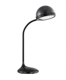 LED DESK LAMP,G816-BK,6W,DIMMABLE,GOOSENECK 360 DESIGN,BLACK,TRONIC