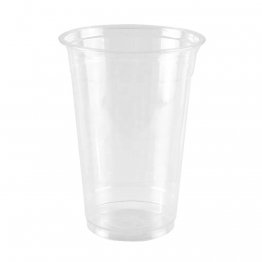 PLASTIC DISPOSABLE CUP 500ml-TRANSPARENT-GALAXY PACK