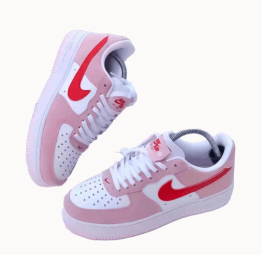 NIKE AIRFORCE 1 SNEAKER SHOE, UNISEX, LOW CUT CRATER DESIGN, DIFFERENT SIZES AND COLORS, BY NIKE