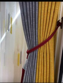 CURTAIN,1 METRE,COTTON,HIGH-QUALITY AND DURABLE