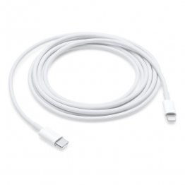 CABLE USB -C TO LIGHTNING 2m LENGTH, CONNECTS WITH THE LIGTNING CONNECTOR-APPLE