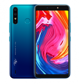 ITEL A56 PRO SMART PHONE 6.0" IPS FULL SCREEN DISPLAY,LONG DURATION BATTERY OF 4000MAH,ADVANCED FACIAL RECOGNITION,BLUE