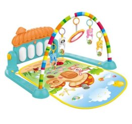 BABY FITNESS RACK, PIANO AND GYM, ACTIVITY KICK MAT, DETACHABLE PIANO, SOFT, COLORFUL