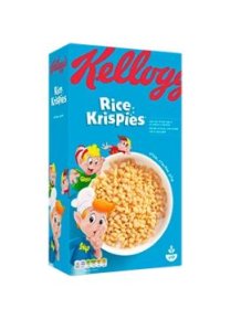 KELLOGG'S RICE KRISPIES, 375G, LOW IN FAT, GLUTEN-FREE, VERSATILE, ESSENTIAL SOURCE OF ENERGY, SATISFYING CRUNCHY SNACK FOR KID AND ADULT