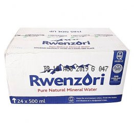 RWENZORI NATURAL MINERAL WATER,500ML,24PCS IN A BOX