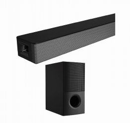 LG WIRELESS SOUND BAR SNH5 600W,1xSUBWOOFER, 2x SPEAKERS, BLUETOOTH CONNECTION, 4.1 CHANNEL, DOLBY DIGITAL AUDIO, EXTRA BASS SOUND, HI-RES AUDIO,400W POWER CONSUMPTION, BLACK