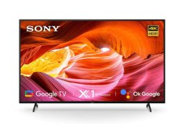SONY 65" SMART ANDROID TV, KD65X75, HDR, 4K PROCESSOR X1, 4K X-REALITY PRO, 0.5W POWER, GOOGLE TV, HDMI AND USB CONNECTIVITY, BLACK