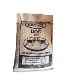 SWT-K9 DOG FOOD, 5KG, CARTON OF 5KG, BROKEN RICE, HEALTHY, SAFE FOR DOG CONSUMPTION, EASY TO PREPARE