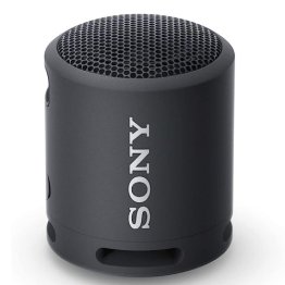 SONY BLUETOOTH SPEAKER SRSXB13, COMPACT WATERPROOF & DUSTPROOF, WITH EXTRA BASS, SOUND DIFFUSION PROCESSOR, MULTIWAY STRAP AND 16 HOURS OF BATTERY - BLACK