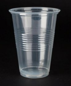PLASTIC DISPOSABLE CUP 400ml-TRANSPARENT-GALAXY PACK
