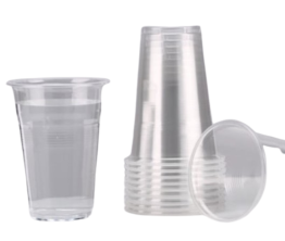 PLASTIC DISPOSABLE T CLEAR CUPS, 250ML, 300ML,TRANSPARENT, CONVENIENT, HYGEINE, VISIBILITY, PORTABILITY BY GALAXY PACK