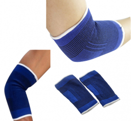 ELBOW SUPPORT,SPACIAL FABRIC,EXCELLENT FIT,ANTI-SLIP DESIGN,360° PROTECTION,BLUE BY YC