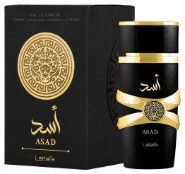 ASSAD UNISEX PERFUME 100ML, UNIQUE AND ATTRACTIVE, MASCULINE, SUITABLE FOR WORK AND NIGHT TIME BY LATTAFA