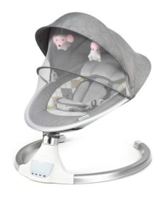 ELECTRIC BABY SWING, INFANTS AND TODDLERS ROCKING CHAIR, MUSICAL, COMFORTABLE, STRONG, SAFE