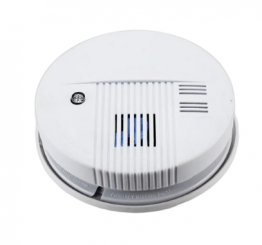 SMOKE DETECTOR,WIRELESS,85 DECIBELS,3 METRES HEARING,7-15 DAYS BATTERY,6.2-6.8V,WHITE BY TRONIC