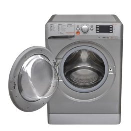 INDESIT WASHER AND DRYER XWDE961480XS, FRONT LOAD 9KG WASHING, 6KG DRYING, 1000W POWER, 1400 RPM SPIN SPEED, 16 WASHING PROGRAMS-SILVER