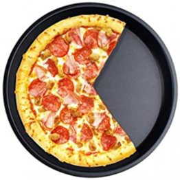 PIZZA OVEN TRAY,NON-STICK COATING,STAINLESS STEEL,HIGH-QUALITY AND DURABLE,BLACK COLOR