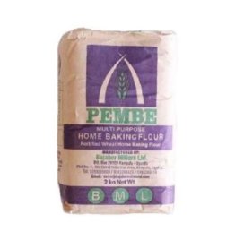 PEMBE HOME BAKING FLOUR 2KG, MULTI-PURPOSE, SUPER FINE, FORTIFIED WHEAT, NUTRITIOUS, DELICIOUS, TASTY