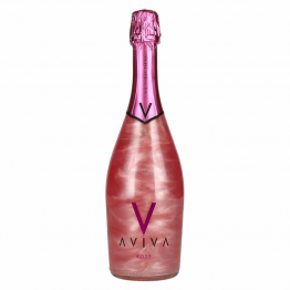AVIVA SPARKLING WINE ROSE, 5.5% ALCOHOL CONTENT, FRESH AND FRUITY, DELICIOUS TASTE ON THE PALATE, EASY TO DRINK, PINK