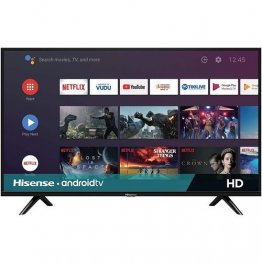 HISENSE TV 32 INCHES SMART HD, 2.0 USB, 2 HDMI PORTS, BLACK