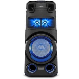 SONY POWERFUL ALL-IN-ONE AUDIO SYSTEM MHC-V73D, ONE BOX SYSTEM, BLUETOOTH, 360° SOUND, DVD, CD, MIC INPUT, USB, PARTY LIGHT EFFECTS, GESTURE CONTROL-  BLACK