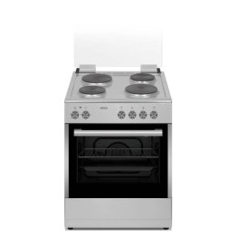 VENUS ELECTRIC COOKER VC6644, 60CM, FOUR HOT PLATES, ELECTRIC OVEN, GRILL, OVEN LAMP, OVEN TEMPERATURE 40 - 240- SILVER