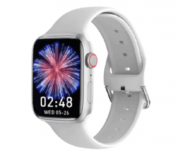 APPLE SMART WATCH,BUILT-IN SPEAKER AND MICROPHONE,FULL -TOUCH SCREEN,190mAh BATTERY,WIRELESS CHARGING,CUSTOMIZE WATCH FACES,50+ONLIVE DIALS,3 DYNAMIC MENU STYLES AND MULTI-SPORT MODES