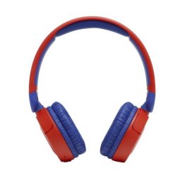 JBL WIRELESS HEADPHONES JR310 BT, FOR  KIDS, BLUETOOTH, MICROPHONE, NOISE CANCELLING, FOLDABLE, RECHARGEABLE - BLUE AND RED