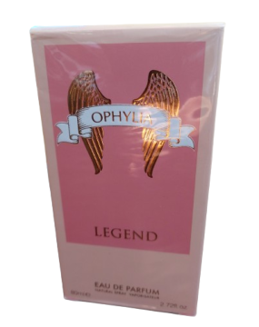 OPHYLIA LEGEND PERFUME 80ML, FEMININE, LONG LASTING, FRUITY, FLORAL, SALTY SCENT