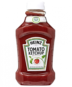 TOMATO KETCHUP HEINZ 1.25KG,SUN RIPENED TOMATOES,UNMISTAKABLE TASTE,SWEET,JUICY,SMOOTH,RICH,THICK