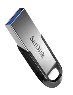 USB FLASH DRIVE,128GB,ULTRA FLAIR,FASTER TRANSFER SPEED,MOVES FILES FASTER,UP TO 150MB/s,BLACK BY SANDISK